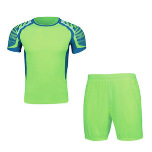 Ensemble de maillots et shorts de sport sublimés, design personnalisé, tissu respirant à séchage rapide, ensemble uniforme pour l'entraînement en équipe, ensemble uniforme de sport - Product Image 1