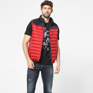 High Quality <b>Canvas</b> Puffer <b>Jacket</b> for Men Custom Logo Zip-Up Stand Collar Front Waterproof Breathable Glossy Finish for Winter - Product Image 6