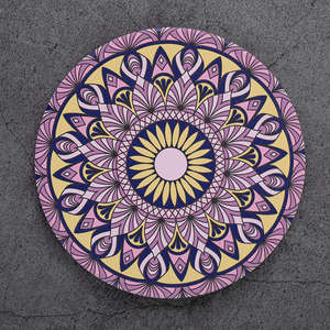 Juego de Posavasos de Madera de Primera Calidad, Bambú Natural Absorbente y Ecológico, para Hogar, Bar y Cocina, Disponible para la Venta - Product Image 4