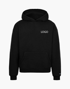 Custom Oversized Heavyweight Pullover Hoodies Blank Fleece Sweatshirt Embroidered Logo Streetwear OEM ODM Manufacturer - Product Image 3