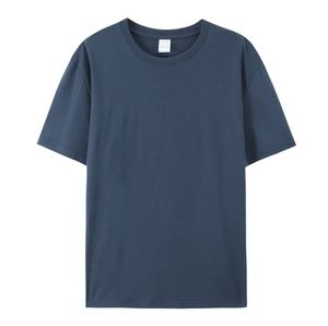 เสื้อยืดผู้ชายผ้าฝ้าย 100% น้ำหนักเบา แห้งเร็ว ทรงหลวม เหมาะสำหรับวันหยุดพักผ่อนที่ชายหาดและใช้ในชีวิตประจำวัน (ราคาส่งถูก) - Product Image 3