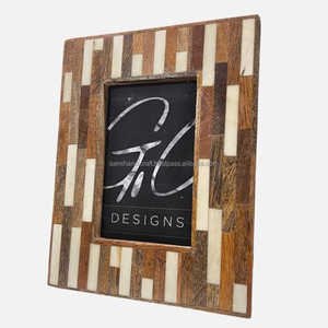 กรอบรูปฝังกระดูกธรรมชาติทำด้วยมือแบบดั้งเดิมขนาดสีที่กำหนดเองมีตัวเลือกราคาถูกสำหรับการแสดงของคุณ - Product Image 2