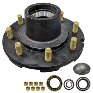 Pièces de remorque de qualité garantie 12 tambour de frein ventilé avec 8 boulons - Product Image 3