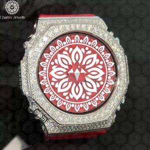 Reloj Mecánico Charm de Acero Inoxidable, Caja de 40 mm, Cristal Analógico, para Hombre, de Lujo, Resistente a Impactos, 10 Bar, Fecha Automática, Botón de Fecha - Product Image 3