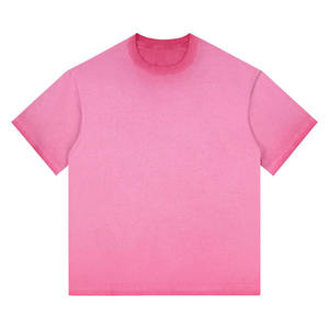 T-shirt à manches courtes et col en O 100% coton pour hommes Tissu doux et respirant de 220 grammes avec motif vierge pour les activités quotidiennes - Product Image 6