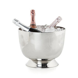 Seau à champagne et à punch en acier inoxydable durable, seau à glace polyvalent pour refroidir le vin, idéal pour les fêtes, les bars d'hôtel et les réceptions à domicile - Product Image 1