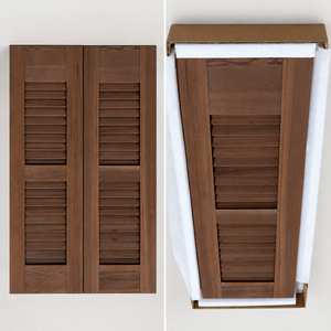 Persianas Verticales de Madera Maciza Personalizadas para Ventanas de Hogar, Paneles Decorativos Ecológicos - Product Image 3