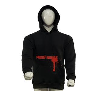 Sudadera con capucha y forro polar de algodón 100% con servicio OEM para adultos, novedad con cremallera térmica, estampado de logotipo personalizado para otoño - Product Image 1