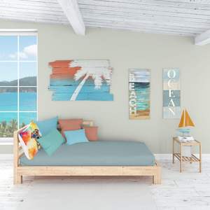 Bullmastiff Hippie Dawg estándar ligero súper suave fácil cuidado decorativo ilustraciones funda de almohada Fundas de cojín categoría de producto - Product Image 5