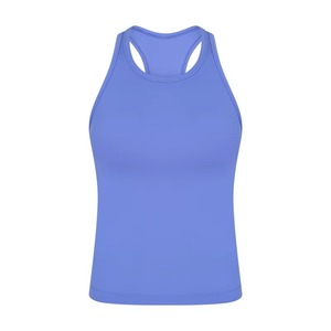 <b>White</b> Racerback Women <b>Tank</b> <b>Top</b> Sleeveless Sports Vest Yoga Gym Training Shirt - Product Image 3