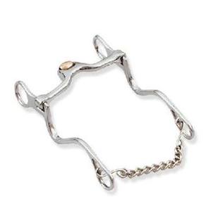 2026 Mors de cheval Western à joint coulissant à rouleaux en cuivre, couleur argent, pour bride d'équitation, 100% Qualité Supérieure - Product Image 2