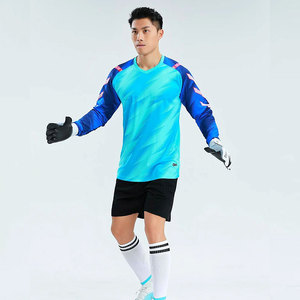 เสื้อผู้รักษาประตูฟุตบอลคุณภาพสูงสั่งทำพิเศษ ระบายอากาศได้ดี ป้องกันรังสียูวี ไซส์ใหญ่ พร้อมคุณสมบัติซับเหงื่อสำหรับการฝึกซ้อม - Product Image 3