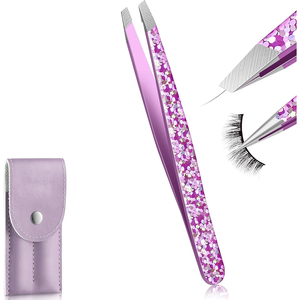 Pinzas profesionales para cejas para definir líneas limpias y definidas, pinzas ligeras para cejas para un fácil manejo - Product Image 1