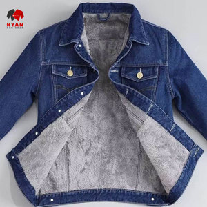 Veste en jean personnalisée Ryan Pro Gear pour hommes avec logo personnalisé, design ODM - Product Image 3