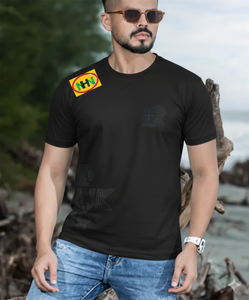 T-shirt en coton tricoté grande taille pour homme, décontracté, imprimé, respirant, anti-boulochage, avec logo personnalisé OEM, vente en gros, fabricant de mode - Product Image 3