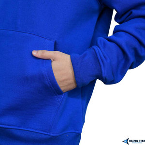 Men's Oversized Hoodies Streetwear Custom Logo Thick Cotton Pullover Hoodies Bulk Wholesale - Product Image 5