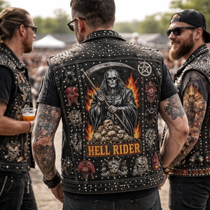 Veste de combat cloutée pour hommes, commande en gros, options personnalisées disponibles - Fabricant OEM et fournisseur direct d'usine - Product Image 6