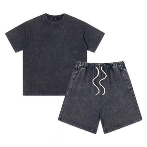 Ensembles de vêtements de détente en coton personnalisés pour l'été, vente en gros, fabricant OEM, fournisseur, vêtements pour hommes, production en vrac - Product Image 2