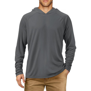 Chemise de pêche personnalisée en gros avec logo, unisexe, en spandex et polyester, séchage rapide, respirante, sweat-shirt de pêche sportif - Product Image 1
