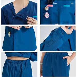 Vente en gros d'uniformes médicaux pour femmes, de haute qualité, personnalisés, pour médecins et infirmières, ensembles de blouses d'infirmière, tenue médicale pour femmes - Product Image 5
