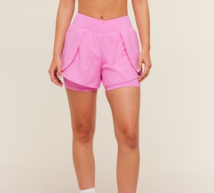 Stretch <b>Shorts</b> OEM High Elasticity <b>Shorts</b> Shape Retention <b>Shorts</b> Women's Stretch Sports <b>Shorts</b> - Product Image 2