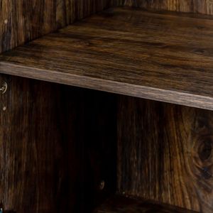 Credenza a 4 Ante Indipendente con 4 Ripiani Aperti per Ingresso, Soggiorno o Ufficio - Product Image 4