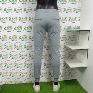 Pantalon de jogging homme 100 % coton molletonné, léger, écologique, respirant, coupe-vent, sur mesure - Product Image 3