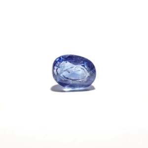 Natural Blue Sapphire 4.2 Carat Certified Fancy Brilliant Cut Loose Gemstone - Product Image 1