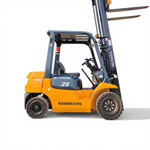 Montacargas Diésel Toyota 25 Usado de 2.5 Toneladas, Equipo de 2.5 Toneladas con Posibilidad de Adicionar Desplazador Lateral, Altura de Elevación de 3m/4m, Montacargas al por Mayor en Venta - Product Image 1