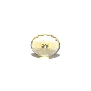 Natural Citrine Cat's Eye Loose Gemstone 12.7 Carat Excellent Diamond Cut Yellow Certified Wholesale - Product Image 2