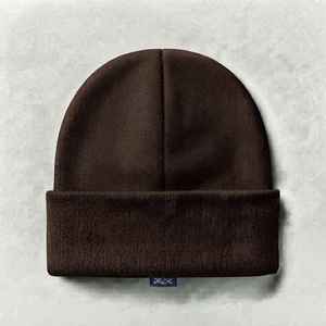 Gorro Unisex de Punto Acrílico Plano, Cálido para Otoño e Invierno, Estilo Urbano Europeo y Americano, Venta al Por Mayor OEM - Product Image 6