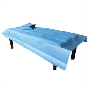 Sábana de Hospital de 60x90 Pulgadas, Lisa, de Poliéster y Algodón, para Hoteles y Hospitales, 1 Pil 80, Ropa de Cama de 60x90 Pulgadas - Product Image 1