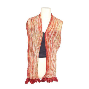 Elegante Bufanda de Seda Tie Dye Bandhani para Mujer, Accesorio de Moda Étnica Hecho a Mano, Ligero y Suave, Envoltura de Seda de Lujo - Product Image 1