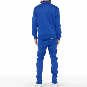 Conjunto Deportivo de 2 Piezas para Hombre, con Logotipo, de Forro Polar, 100% Algodón Ecológico, Transpirable, Pantalones Acampanados y Sudadera con Capucha - Product Image 2