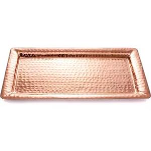 Bandeja de Servir de Cobre de Diseño, Plato Multiusos para Servir Comida, Bebidas, Té y Café en la Mesa de la Cocina del Hogar - Product Image 6