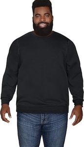Cotton <b>Fleece</b> Plain <b>Black</b> Sweatshirts Crew Neck Custom Sweatshirts OEM/ODM Cotton <b>Fleece</b> Sweatshirts - Product Image 4