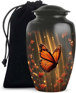 Urnas de Cremación para Adultos, Nuevo Diseño, Estilo Americano Moderno, Urnas Funerarias Conmemorativas para Cenizas - Product Image 1