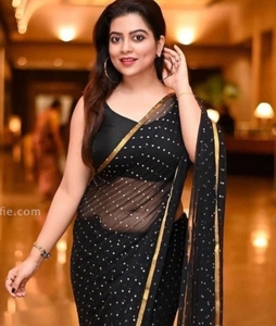 KV Printed Daily & Party Wear Rayon Chiffon <b>Saree</b>-Stylish Wrinkle-Free Reversible Autumn Wedding Dress - Product Image 3