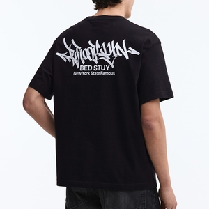 T-shirts pour hommes, fabricant professionnel, 100% coton, col rond, coupe ample - Product Image 6