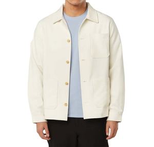 Veste de travail vintage unisexe en toile de coton OEM, respirante, épaisse, pour l'hiver, idéale pour l'extérieur, avec broderie - Product Image 2