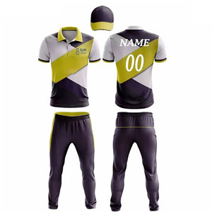 Uniforme de Cricket Ligero para Hombre Adulto SUFI APPAREL, Tecnología de Secado Rápido, Tela de Malla Transpirable para Clima Cálido y Juego Intenso - Product Image 1