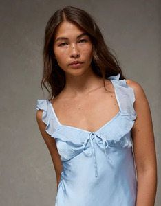 AE <b>Ruffle</b> Strap Midi <b>Dress</b> - Product Image 2