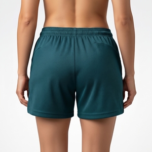 <b>Women's</b> 100% Polyester Sports <b>Shorts</b> Custom Athletic Training <b>Shorts</b> Quick Dry Lightweight Performance Wear Wholesale - Product Image 2