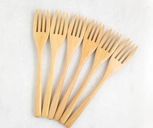 Tenedor de madera de la mejor calidad, tenedor de madera para fruta - Product Image 6