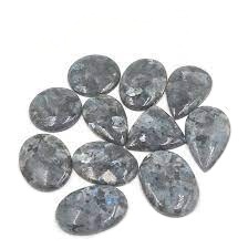 พลอยลาร์วิกไนต์แบบหลวม จำนวนมาก หลายรูปทรง หลายขนาด คละแบบ สำหรับทำเครื่องประดับ - Product Image 4