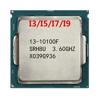 Procesador original I3 10100 Core procesador CPU LGA 1200 3,6 GHZ 65W CPU de escritorio 10100T 10100te 10105