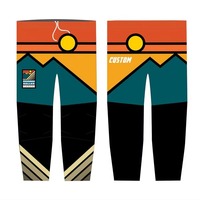 Pantalon de hockey léger de haute qualité OEM en toile 100% coton pour hommes
