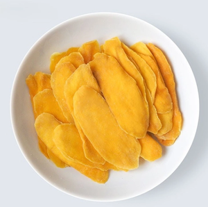 DISPONIBLE: Mango Deshidratado Suave Keo de Cosecha Fresca - Rodajas Amarillas Brillantes Sin Fibra, Tamaño A, 5% de Azúcar, 25g 30g, Lata PET, OEM - Product Image 4