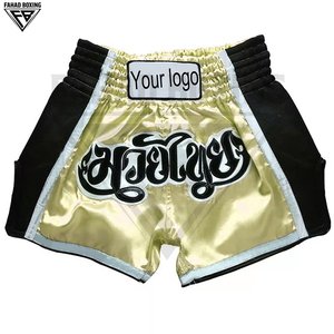 Short de Muay Thai pour Adulte 2026 – Nouvelle Collection, Couleur Unie avec Imprimé Contrastant, 100% Polyester, Qualité Supérieure, Style Tendance - Product Image 5