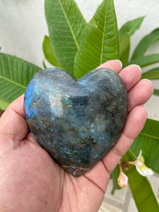Corazón de Labradorita Natural Brillante |   Cristal Pulido Tallado a Mano |   Regalo de Decoración para el Hogar con Piedras Preciosas |   Proveedor Mayorista OEM ODM - Product Image 1